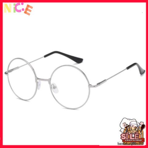 Kính Mát Thời Trang Tròn Nobita - Chống UV400, Phong Cách Học Sinh, Chất Lượng Cao, Thích Hợp Nam Nữ
