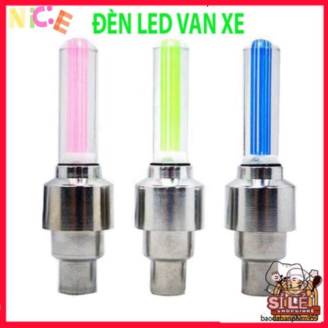 Đèn LED trang trí van bánh xe - Đèn phát sáng thông minh cho xe đạp, xe máy, ô tô - An toàn và phong cách khi di chuyển.