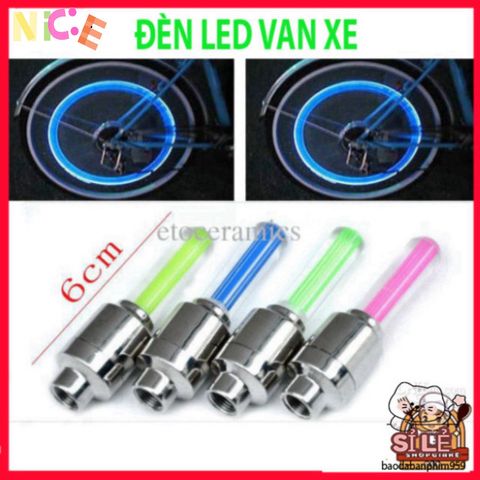 Đèn LED trang trí van bánh xe - Đèn phát sáng thông minh cho xe đạp, xe máy, ô tô - An toàn và phong cách khi di chuyển.
