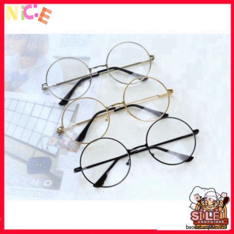 Kính mắt tròn Nobita D26 - Phụ kiện thời trang thời thượng cho nam nữ với 3 màu sắc sinh động, phong cách trẻ trung và năng động!