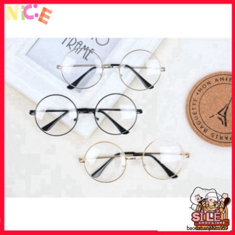 Kính mắt tròn Nobita D26 - Phụ kiện thời trang thời thượng cho nam nữ với 3 màu sắc sinh động, phong cách trẻ trung và năng động!