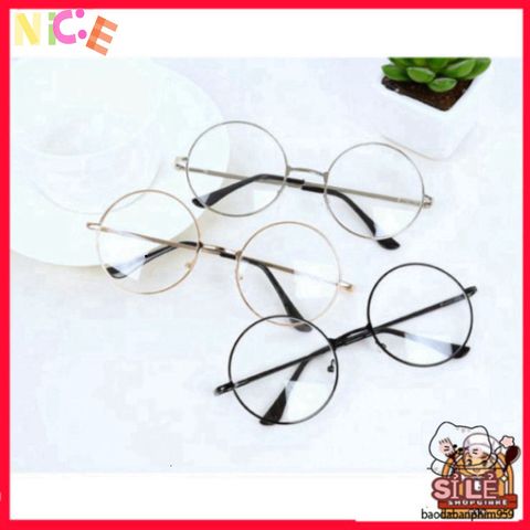 Kính mắt tròn Nobita D26 - Phụ kiện thời trang thời thượng cho nam nữ với 3 màu sắc sinh động, phong cách trẻ trung và năng động!