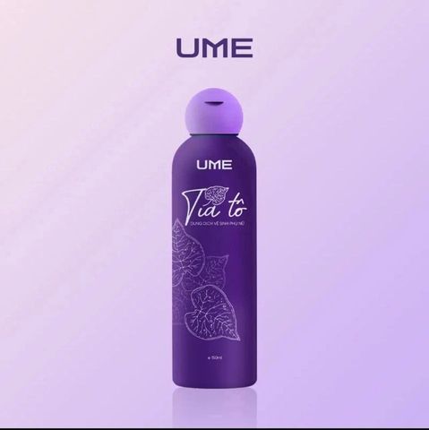Dung dịch vệ sinh phụ nữ tía tô Ume 150ml - Làm sạch, khử mùi và dưỡng ẩm tự nhiên cho vùng kín, phù hợp mọi loại da