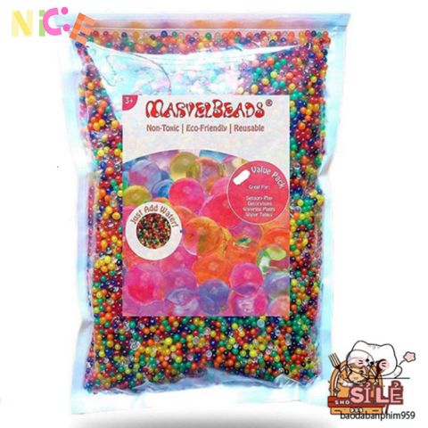Bộ 250g Hạt Nở Đa Sắc - 20.000 Hạt Trang Trí Cây Cảnh, Hoa, Đồ Chơi Phát Triển Cho Trẻ Em