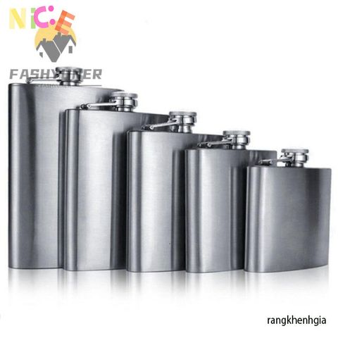 Bình Rượu Du Lịch FASHYUNER Thép Không Gỉ - Chống Rò Rỉ, Thiết Kế Tiện Lợi Cho Chuyến Phiêu Lưu Ngoài Trời