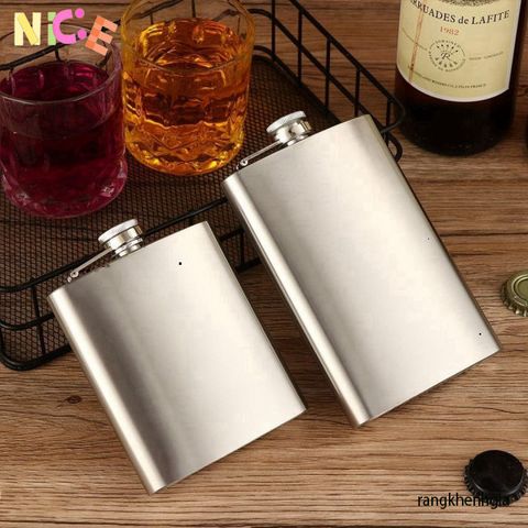 Bình Rượu Du Lịch FASHYUNER Thép Không Gỉ - Chống Rò Rỉ, Thiết Kế Tiện Lợi Cho Chuyến Phiêu Lưu Ngoài Trời