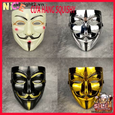 Mặt Nạ Siêu Anh Hùng Vendetta - Phụ Kiện Nhập Vai Cho Halloween và Trình Diễn Nghệ Thuật - Độc Đáo Cho Tín Đồ Phim Ảnh