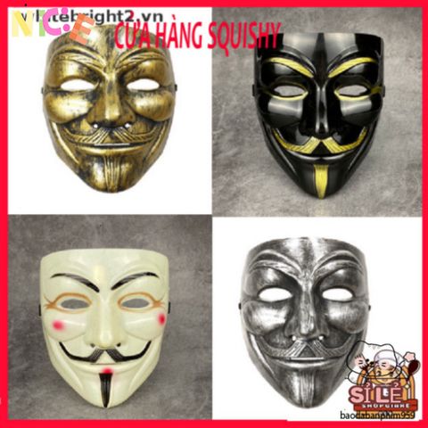 Mặt Nạ Siêu Anh Hùng Vendetta - Phụ Kiện Nhập Vai Cho Halloween và Trình Diễn Nghệ Thuật - Độc Đáo Cho Tín Đồ Phim Ảnh
