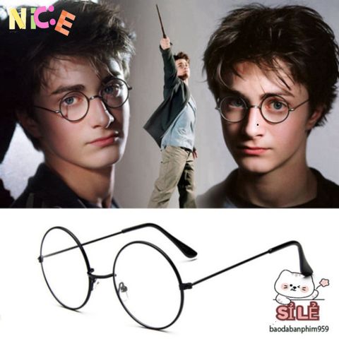 Kính tròn màu bạc Nobita - Phụ kiện thời trang dành cho học sinh, sinh viên và tín đồ yêu thích phong cách năng động