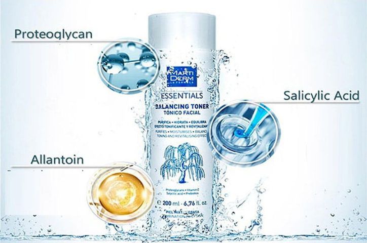 Nước Cân Bằng MartiDerm Essentials Balancing Chứa BHA - Sản Phẩm Chính Hãng Từ Tây Ban Nha Giúp Làm Sạch Và Cân Bằng Da