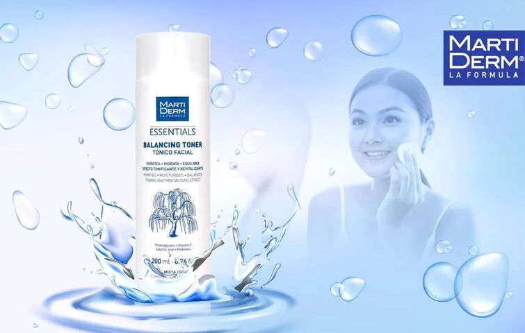 Nước Cân Bằng MartiDerm Essentials Balancing Chứa BHA - Sản Phẩm Chính Hãng Từ Tây Ban Nha Giúp Làm Sạch Và Cân Bằng Da