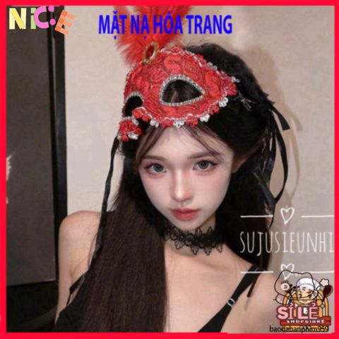 Mặt Nạ Venetian Cao Cấp Độc Đáo Cho Nam Nữ - Phụ Kiện Tiệc Tùng & Halloween - 68 Mẫu Sang Trọng Màu Đen Trắng