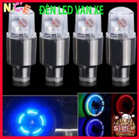 Nắp Đèn Lốp Xe Đạp LED Phát Sáng Nhiều Màu - Phụ Kiện Tôn Vẻ Đẹp Cho Bánh Xe Hơi, Xe Máy, Xe Đạp