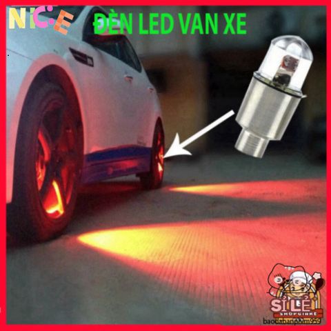 Nắp Đèn Lốp Xe Đạp LED Phát Sáng Nhiều Màu - Phụ Kiện Tôn Vẻ Đẹp Cho Bánh Xe Hơi, Xe Máy, Xe Đạp