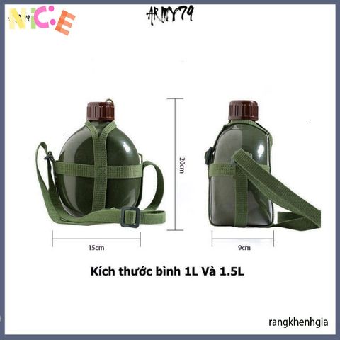 Bình Nhôm Đựng Nước 1.2L - Chất Liệu Bền Bỉ, An Toàn, Thiết Kế Thời Trang Cho Mọi Dã Ngoại và Tiệc Tùng