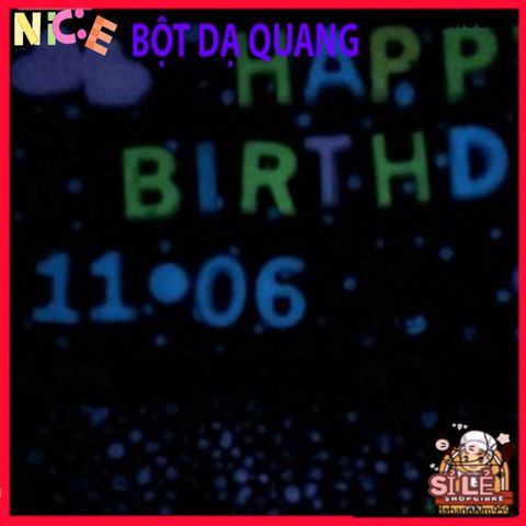 Bột Phát Sáng Dạ Quang 20g - Sơn nghệ thuật an toàn, phát sáng trong bóng tối, sáng tạo DIY cho mọi bề mặt, nghệ sĩ và người yêu thích thủ công.