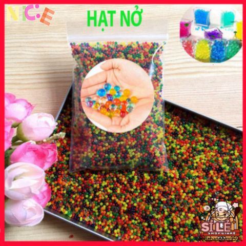 Bộ 5000 viên pha lê màu sắc lung linh - Hạt trang trí cho slime, cây cảnh, và nghệ thuật DIY - Món quà sáng tạo cho trẻ nhỏ