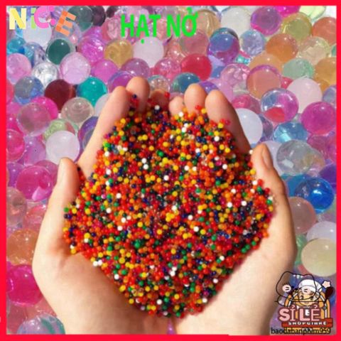 Bộ 5000 viên pha lê màu sắc lung linh - Hạt trang trí cho slime, cây cảnh, và nghệ thuật DIY - Món quà sáng tạo cho trẻ nhỏ