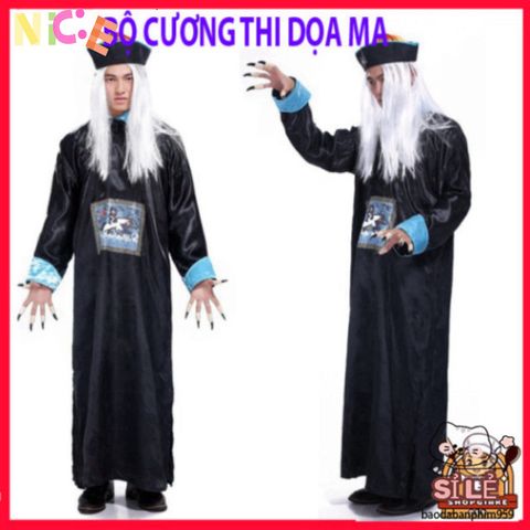Bộ Trang Phục Xác Sống Halloween cho Người Lớn - Kiểu Dáng Đáng Sợ, Thích Hợp Cho Tiệc Hóa Trang, Cosplay Chất Lượng Cao