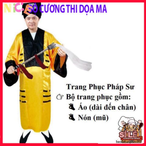 Bộ Trang Phục Halloween Hắc Bạch Vô Thường - Diêm Vương Bí Ẩn Biến Hóa Huyền Bí và Ấn Tượng cho Dịp Hóa Trang