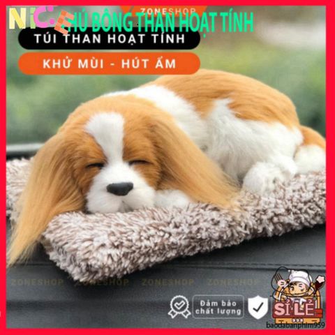 Thú Bông Khử Mùi Than Hoạt Tính - Trang Trí Xe Hơi & Không Gian Sống - Kháng Ẩm, Dễ Thương, Sạch Không Khí