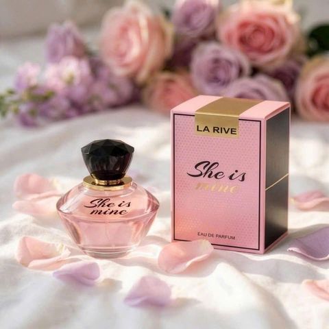 Nước Hoa LA RIVE She Is Mine - Nước hoa nữ Chypre Fruity, hương trái cây ngọt ngào, sang trọng, 90ml Fullbox