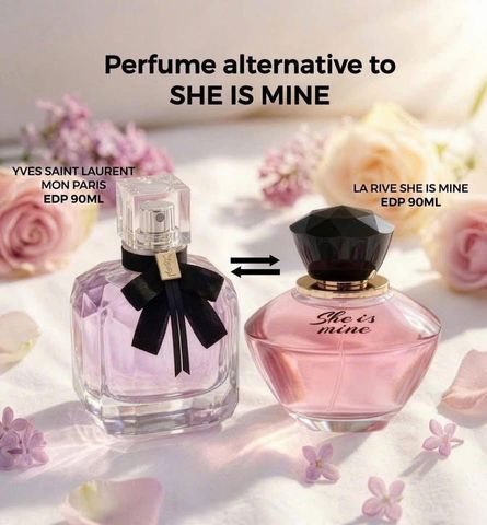 Nước Hoa LA RIVE She Is Mine - Nước hoa nữ Chypre Fruity, hương trái cây ngọt ngào, sang trọng, 90ml Fullbox