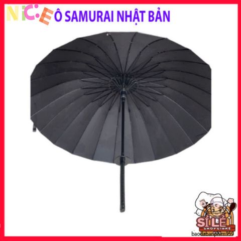 Ô Dù Samurai 24 Làn Cao Cấp - Phụ Kiện Thời Trang Chống Nắng, Mưa Sang Trọng Với Thiết Kế Chuôi Kiếm Katana Nhật Bản