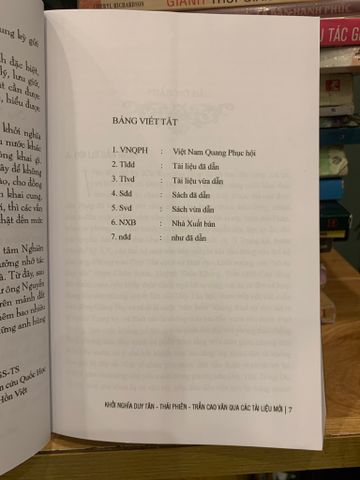 Khởi Nghĩa Duy Tân Thái Phiên và Trần Cao Vân - Nghiên Cứu Lịch Sử Qua Tư Liệu Mới - Tài Liệu Quan Trọng Việt Nam