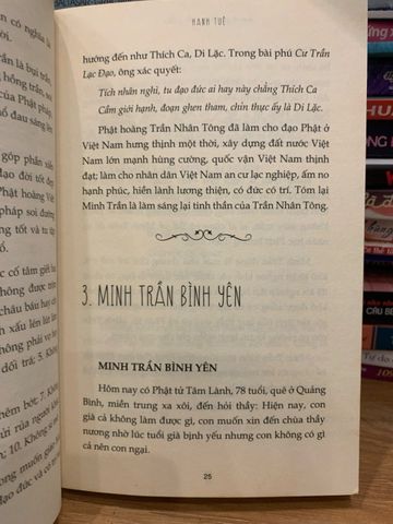 Hạnh Phúc Minh Trầm - Cuốn Sách Khám Phá Hạnh Phúc Bền Vững và Tĩnh Lặng của Tác Giả Hạnh Tuệ