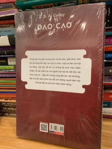 Dạo Cạo - Tiểu Thuyết Tội Phạm Đương Đại của S.A. Cosby - Hành Trình Báo Thù và Tình Cha Con Đầy Xúc Động