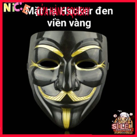 Mặt Nạ Hacker Anonymous Trắng - Phụ Kiện Thời Trang Cosplay Độc Đáo, Biểu Tượng Sức Mạnh Công Nghệ