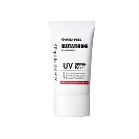 Kem Chống Nắng Medi-peel Glutathione Mela Toning Sun SPF50 PA+++ - Bảo Vệ Da, Làm Sáng Da, Chính Hãng Hàn Quốc, 50ml