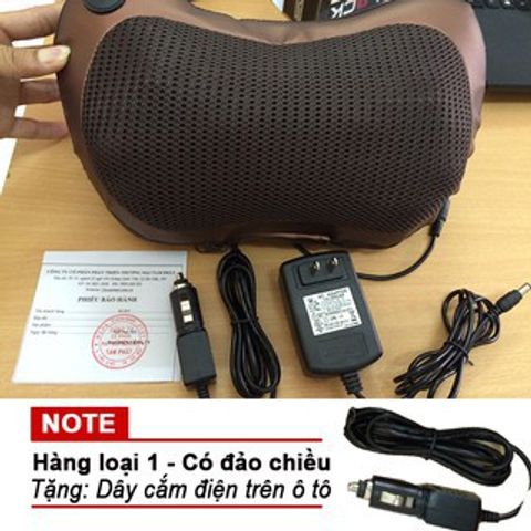 Gối Massage Hồng Ngoại 8 Quả Cầu FP-8028 - Thiết Bị Massage Toàn Thân, Giảm Đau Cơ, Tặng Dây Cắm Ô Tô, Đổi Mới Sức Khỏe