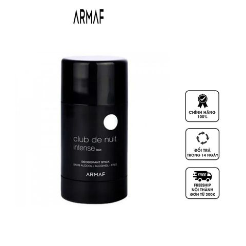 Lăn khử mùi Armaf Club De Nuit Intense Man - Chính hãng Dubai, Hương thơm nam tính, Khử mùi hiệu quả và bền lâu, Quà tặng hoàn hảo cho phái mạnh