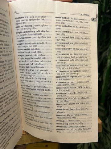 Từ Điển Tin Học & Điện Tử Viễn Thông Anh-Việt, Việt-Anh - Cẩm Nang Chuyên Ngành Công Nghệ Thông Tin, Giúp Nâng Cao Kiến Thức Kỹ Thuật