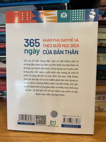 365 Ngày Khám Phá Đam Mê và Theo Đuổi Mục Đích Sống - Cẩm Nang Tự Phát Triển Tư Duy và Lối Sống Ý Nghĩa
