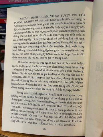 Đầu Tư Chất Lượng - Cẩm Nang Chi Tiết Về Triết Lý Đầu Tư Bền Vững của Thu Uyên - Sách Kinh Tế Hữu Ích