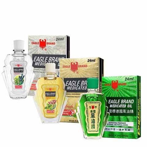 Dầu Gió Xanh Singapore Con Ó Eagle Brand 24ml - Giảm Đau, Thoải Mái, Chăm Sóc Sức Khỏe Tự Nhiên, Tiện Lợi Mang Theo