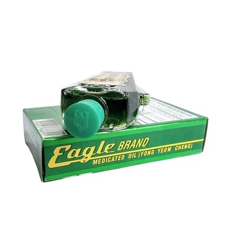Dầu Gió Xanh Singapore Con Ó Eagle Brand 24ml - Giảm Đau, Thoải Mái, Chăm Sóc Sức Khỏe Tự Nhiên, Tiện Lợi Mang Theo