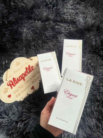 Nước Hoa LA RIVE ELEGANT WOMEN 100ml - Dupe của Maison Francis Kurkdjian Baccarat Rouge 540 - Hương Nữ Tính Sang Trọng