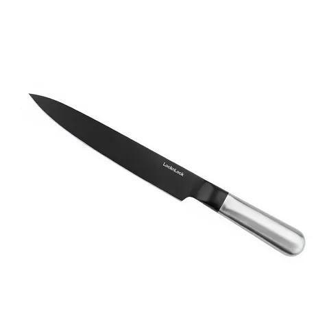 Dao Thái 33cm LocknLock CKK923 - Dao Bếp Chống Dính Liền Khối Thép Không Gỉ - Hàng Chính Hãng 8 Inch Chất Lượng Cao