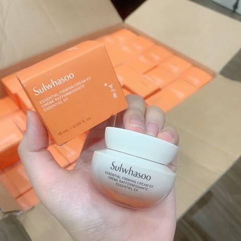 Kem Dưỡng Săn Chắc Nâng Cơ Sulwhasoo Essential Comfort 15ML - Dưỡng Ẩm & Tăng Độ Đàn Hồi Da, Chống Chảy Xệ, Phù Hợp Mọi Loại Da