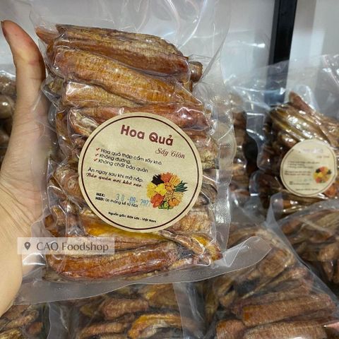 500gr Chuối sấy dẻo nguyên vị từ chuối sạch 100% trồng tự nhiên siêu ngon, dẻo thơm từng miếng, ép dẻo dễ ăn