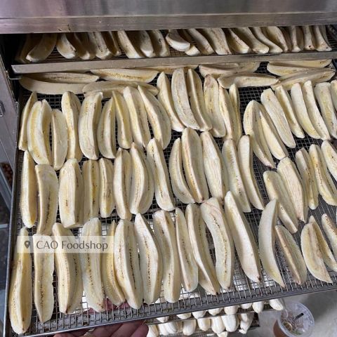 500gr Chuối sấy dẻo nguyên vị từ chuối sạch 100% trồng tự nhiên siêu ngon, dẻo thơm từng miếng, ép dẻo dễ ăn
