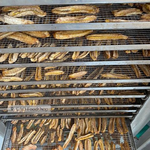 500gr Chuối sấy dẻo nguyên vị từ chuối sạch 100% trồng tự nhiên siêu ngon, dẻo thơm từng miếng, ép dẻo dễ ăn