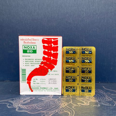 Khớp NOXA 20 Thái Lan - Hộp Combo 12 Hộp Hỗ Trợ Xương Khớp, Giá Tốt Cho Sức Khỏe Bền Vững