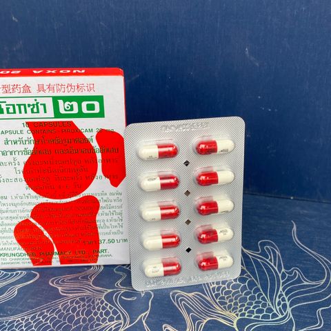 Khớp NOXA 20 Thái Lan - Hộp Combo 12 Hộp Hỗ Trợ Xương Khớp, Giá Tốt Cho Sức Khỏe Bền Vững