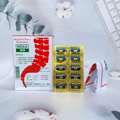 Khớp NOXA 20 Thái Lan - Hộp Combo 12 Hộp Hỗ Trợ Xương Khớp, Giá Tốt Cho Sức Khỏe Bền Vững