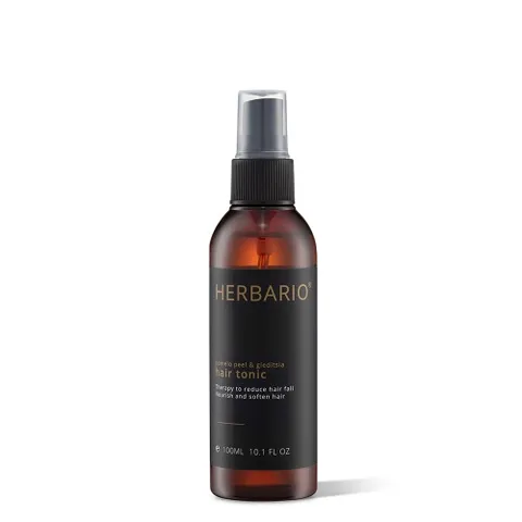 Nước Xịt Dưỡng Tóc Vỏ Bưởi & Bồ Kết Herbario 100ml - Dưỡng Ẩm, Kích Thích Mọc Tóc, Ngăn Rụng Tóc, Tự Nhiên & An Toàn